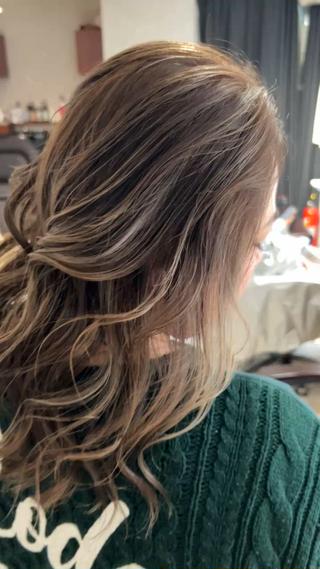 艶々ハイライト
白髪もぼかせます 