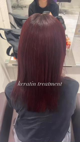 ミディアム 髪質改善大阪/ 酸性縮毛矯正/ゆうとのヘアスタイル