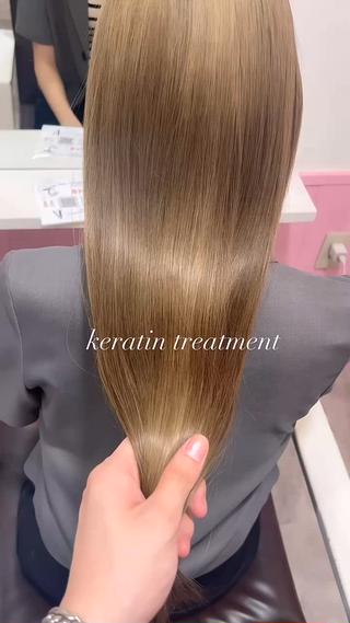 ロング 髪質改善大阪/ 酸性縮毛矯正/ゆうとのヘアスタイル