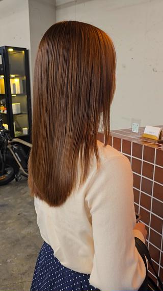 ロング カラー SAVA keyaki所属・ハヤシ マユ ✂ 府中美容室のヘアスタイル