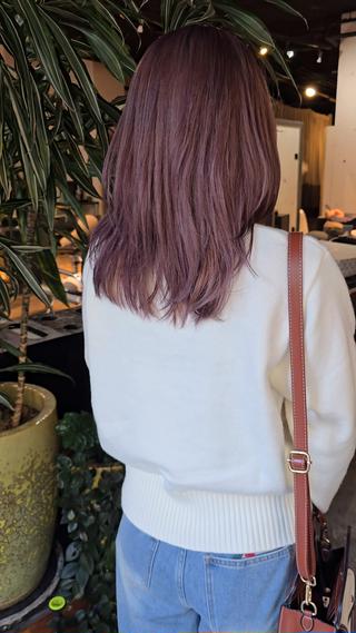 セミロング カラー SAVA keyaki所属・SAVA  ハヤシ マユ ✂のヘアスタイル