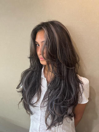 ロング カラー 💖梅田レイヤー💖 副店長Tsubasaのヘアスタイル
