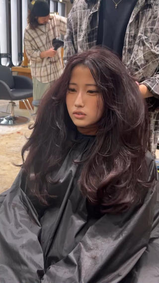 ロング カラー 💖梅田レイヤー💖 副店長Tsubasaのヘアスタイル