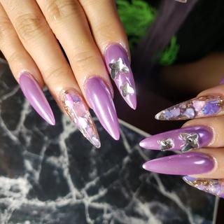 パープル×ホワイトシフトパウダー 