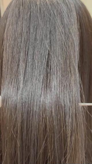 イルミナカラーを使う事で髪の毛のダメージを抑え艶や透明感が出てくれます！
一切加工はしていません

Instagram︎▷lallyou_sachi 