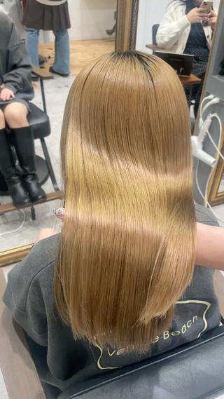 ブリーチ毛さんには特にオージュアトリートメントおすすめですྀི
ブリーチ毛に特化したトリートメントもご用意ございます️