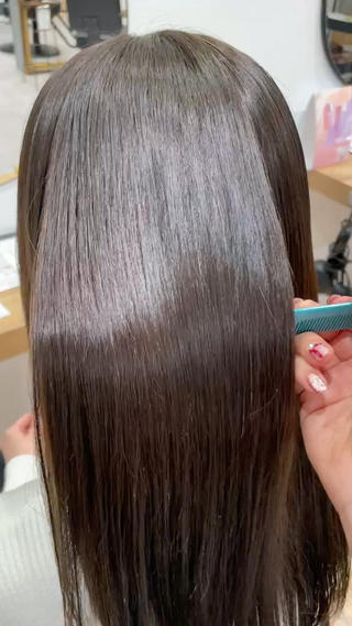 ミディアム カラー 🕊髪質改善 ストレート🕊まいのヘアスタイル