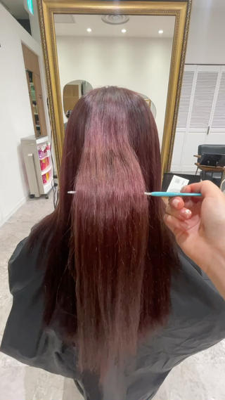 ロング カラー 🕊髪質改善 ストレート🕊まいのヘアスタイル