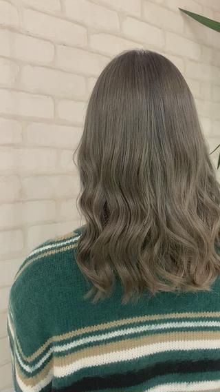 ミディアム カラー ノンダメージサロンBonheur銀座並木通り店所属・ULTOWA/銀座 ERIのヘアスタイル