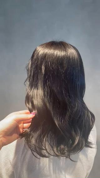 艶感カラーと仕上げも可愛く️️

fake Black color 