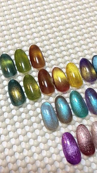 #マグネットネイル 