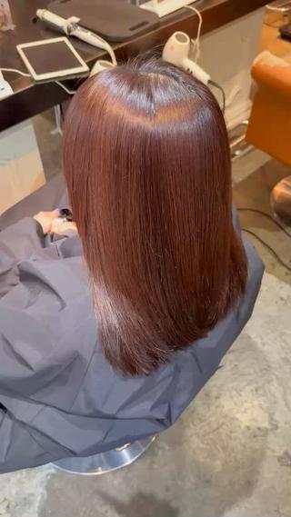 ロング パーマ 癖毛&ダメージ改善 カット/soyaのヘアスタイル