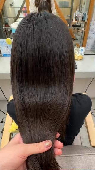 艶髪ストレート 