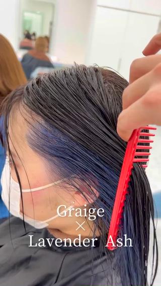 カラー 韓国スタイル🇰🇷 トレンドレイヤー🪡のヘアスタイル