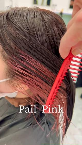 ミディアム カラー 韓国スタイル🇰🇷 トレンドレイヤー🪡のヘアスタイル