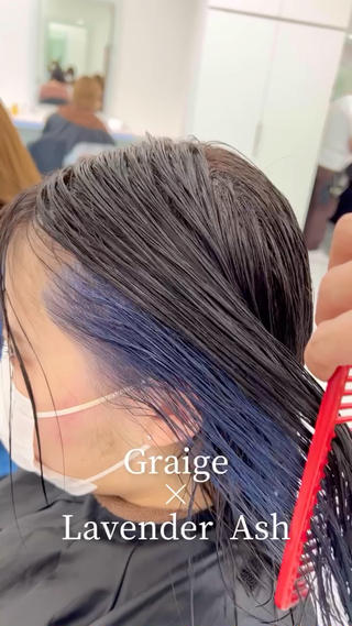 ミディアム カラー 韓国スタイル🇰🇷 トレンドレイヤー🪡のヘアスタイル