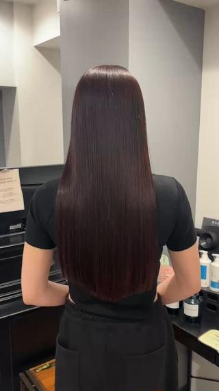 ロング カラー りんと/メンズ/ 艶カラーのヘアスタイル