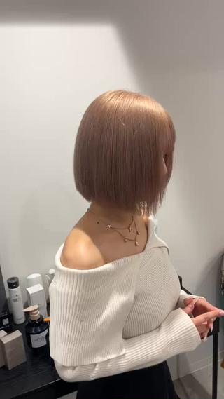 ショート カラー りんと/メンズ/ 艶カラーのヘアスタイル