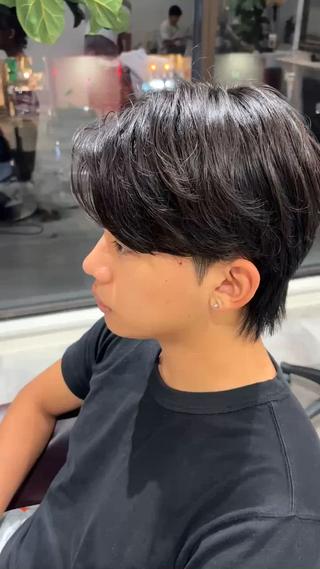 緩めニュアンスパーマ 