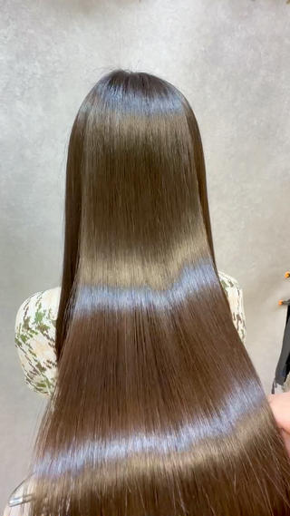 セミロング 🔸縮毛矯正/髪質 改善カラー石崎🔸のヘアスタイル