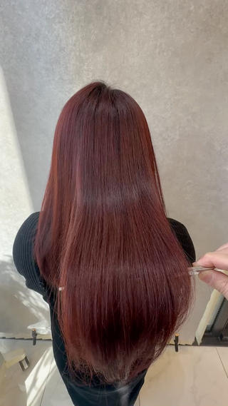 ロング カラー 🔸縮毛矯正/髪質 改善カラー石崎🔸のヘアスタイル