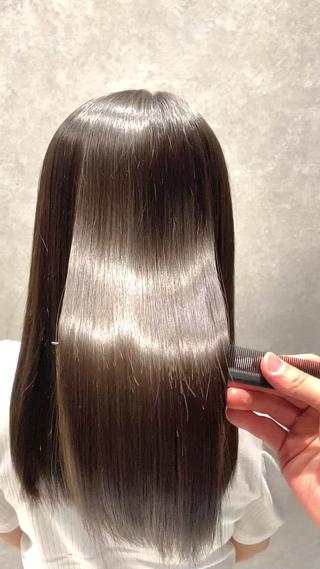 セミロング 🔸縮毛矯正/髪質 改善カラー石崎🔸のヘアスタイル