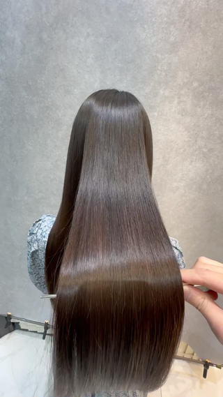 ロング 🔸縮毛矯正/髪質 改善カラー石崎🔸のヘアスタイル