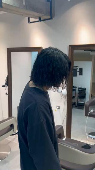 スパイラルパーマ 