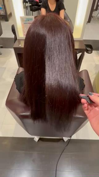 ロング カラー ヘアーサロン ソシエ 山陽姫路店所属・阿比野 瑞貴のヘアスタイル