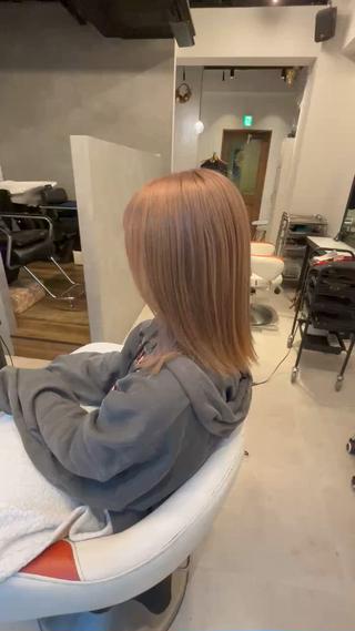 ミルクティーベージュカラー 