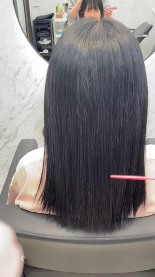 プレミアムトリートメントでサラサラです 