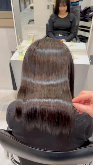 セミロング Naru┆川西能勢口 ┆髪質改善のヘアスタイル