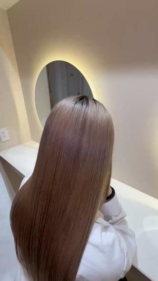 ロング addict 本店所属・髪質改善/縮毛矯正/ ブリーチaddictのヘアスタイル