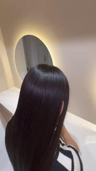 ロング addict 本店所属・髪質改善/縮毛矯正/ ブリーチaddictのヘアスタイル