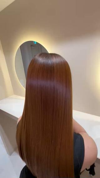 ロング addict 本店所属・髪質改善/縮毛矯正/ ブリーチaddictのヘアスタイル