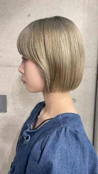 ミディアム カラー 表参道/髪質改善・ 透明感 colorのヘアスタイル