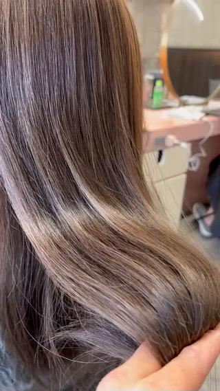 酸性ストレートでサラサラに 