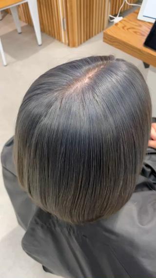 オージュアトリートメントならブリーチ毛でもこんなにとぅやとぅや️ 