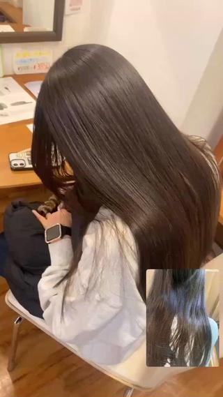 持ち◎ 手触り質感を根元から変えていき、ボリュームも抑えれます！ 