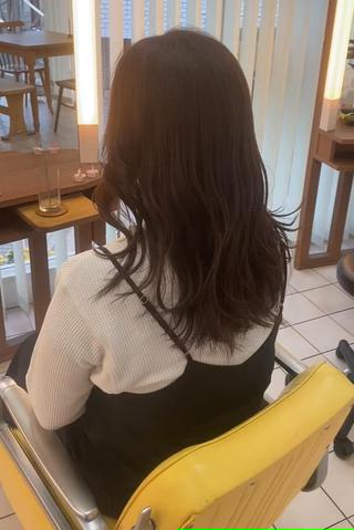 セミロング カラー ヘアアレンジ 🌱エシカル🌱 松原大将のヘアスタイル