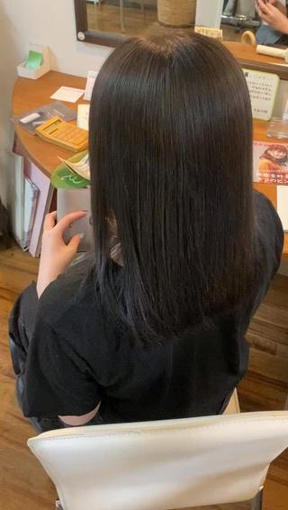 セミロング カラー 🌱エシカル🌱 松原大将のヘアスタイル