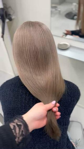 ロング ハイトーン/ブリーチ 栄/Sayakaのヘアスタイル