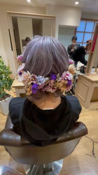 ヘアアレンジ 片倉 由湖のヘアスタイル