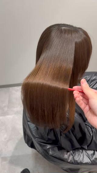 セミロング SALOWIN 栄３丁目店所属・福田 修平💎 髪質改善/美髪矯正のヘアスタイル