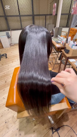 梅田/美髪ストレート /パーマ/mariのヘアスタイル