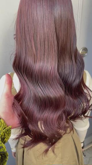 #ピンクブラウン#ピンクカラー 