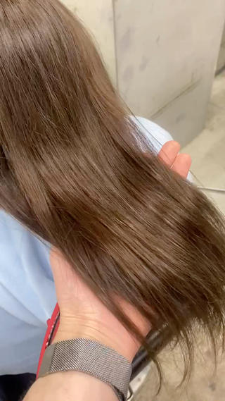 セミロング メンズカット/パーマ 艶カラーTAIGA︎のヘアスタイル