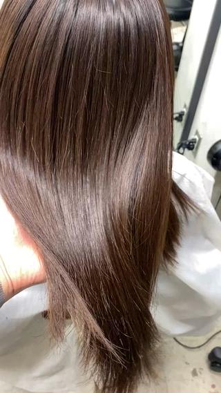 セミロング メンズカット/パーマ 艶カラーTAIGA︎のヘアスタイル