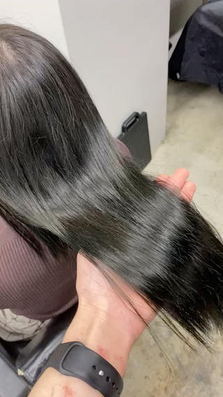 セミロング カラー メンズカット/パーマ 艶カラーTAIGA︎のヘアスタイル