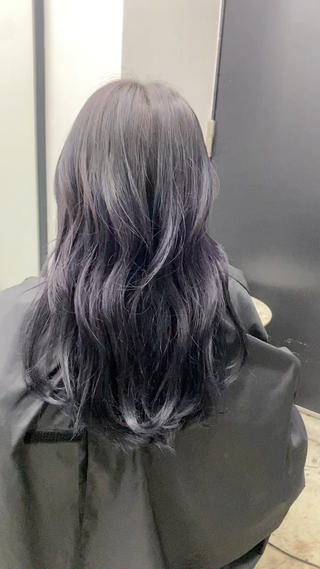 ロング メンズカット/パーマ 艶カラーTAIGA︎のヘアスタイル